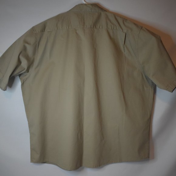 Wrangler Beige Button Up Western Shirt 3XL New - Picture 3 of 4